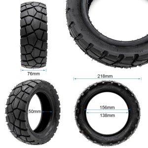 Cauciuc tubeless 9x3-5.5 pentru trotineta electrica Kukirin G2 Pro (2024), Aoxin - Img 2