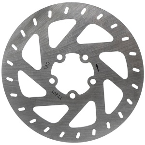 Disc frână 140 mm cu 5 prinderi pentru trotinete electrice Xiaomi Mi 4 + 5 șuruburi, eWheel, Argintiu
