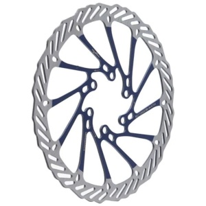 Disc frână 160 mm cu 6 prinderi pentru trotinete electrice Kukirin G2 (2025), Kukirin G2 (2026), Kukirin G4, Kukirin G4 Max, Albastru - Img 4