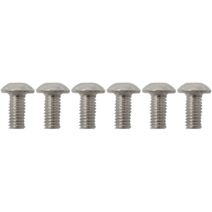 Set 6 șuruburi M5x10 mm pentru disc de frână pentru trotinete electrice și biciclete, eWheel, Argintiu