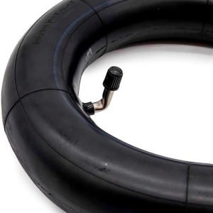 Cameră 10x2 | 10x2.125 cu valvă îndoită la 90 grade pentru trotinete electrice, Black Cat - Img 4
