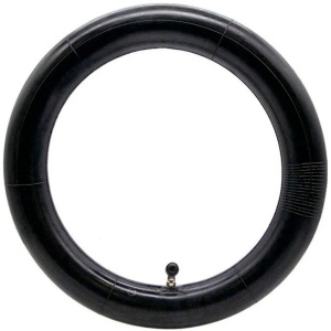 Cameră 10x3 | 255x80 | 80/65-6 cu valvă îndoită la 90 de grade pentru trotinete electrice, Black Cat, Calitate PREMIUM - 2 mm grosime