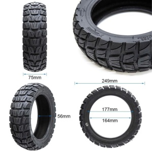 Cauciuc tubeless 10x2.75-6.5 off-road pentru trotinete electrice Kukirin G2, Kukirin G3, Kukirin G2 Ultra, Kukirin G2 Master, Kukirin M4 Max, Xuancheng - Img 2