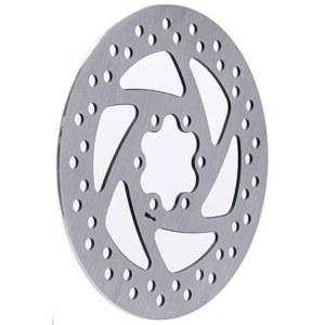 Disc frână 145 mm cu 6 prinderi pentru trotinete electrice Joyor Y5S, Joyor Y6S, Joyor Y8S, Joyor Y10 + 6 șuruburi, eWheel, Argintiu - Img 4