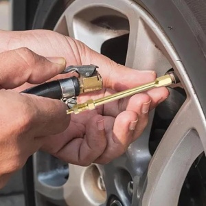 Extensie metalică valvă 10 cm, compatibilă cu valve auto (Schrader), Chserok - Img 6