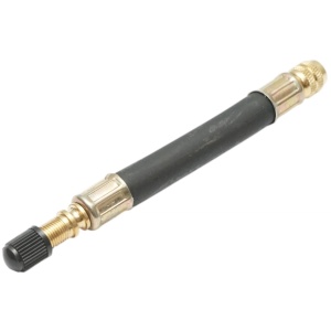 Prelungitor valvă 140 mm, flexibil, din cauciuc, compatibil cu valve auto (Schrader)