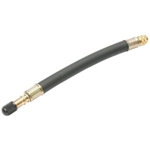 Prelungitor valvă 180 mm, flexibil, din cauciuc, compatibil cu valve auto (Schrader) - Img 3