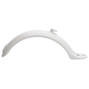 Aripă spate pentru trotinete electrice Xiaomi Mi M365, Xiaomi Mi Pro, eWheel, Alb + Cârlig + 3 șuruburi cu 3 căpăcele de protecție