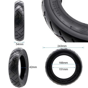 Cauciuc 10x2.125-6 pentru trotinete electrice Navee N20, Navee N40, Wanda - Img 2