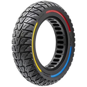 Cauciuc plin 10x2.75-6.5 pentru trotinete electrice, Cityneye, Negru/Tricolor