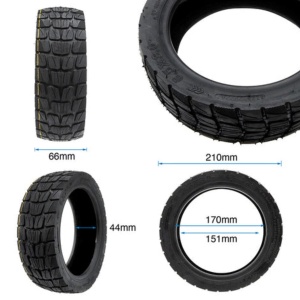 Cauciuc tubeless 8.5x3-6.1 off-road pentru trotinete electrice, eWheel Rhinotrack - Img 2
