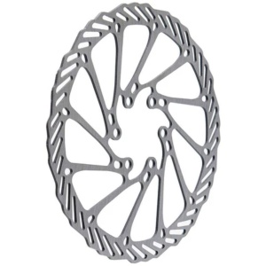 Disc frână 160 mm cu 6 prinderi pentru trotinete electrice Kukirin G2 (2025), Kukirin G2 (2026), Kukirin G4, Kukirin G4 Max, Argintiu - Img 4