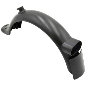 Aripă spate pentru trotinete electrice Xiaomi Mi Essential, Xiaomi Mi 1S, Xiaomi Mi Pro 2, Xiaomi Mi 3 + Cârlig + Placă de înmatriculare + 3 șuruburi cu 3 căpăcele de protecție, eWheel, Negru - Img 3