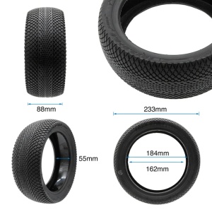 Cauciuc tubeless cu gel sigilant 10x3-6.5 off-road pentru trotinete electrice Ausom L2 Max, Ausom L2 Max Dual Motor, Ausom DT2 Pro, Xuancheng - Img 2