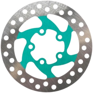 Disc frână 120 mm cu 5 prinderi pentru trotinete electrice Xiaomi Mi Pro, Xiaomi Mi Pro 2, Joyor GS5, Joyor GS9 + 5 șuruburi, eWheel, Verde