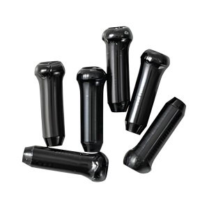 Set 6 capete cablu frână, HZJD, Negru