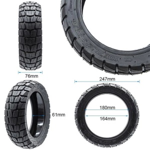 Cauciuc tubeless cu gel sigilant 10x2.75-6.5 off-road pentru trotinete electrice Kukirin G2, Kukirin G3, Kukirin G2 Ultra, Kukirin G2 Master, Kukirin M4 Max, eWheel - Img 2