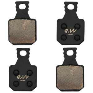 Set 2 perechi plăcuțe frână pentru biciclete, Rășină, eWheel, RT012