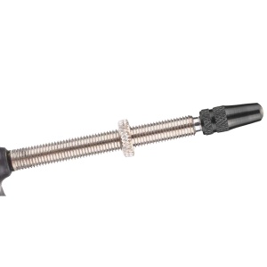 Set 5 capace valve Presta pentru biciclete, Greluma, Gri - Img 3