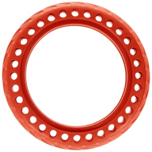 Cauciuc plin 8.5x2 | 8 ½ x 2 | 50/75-6.1 pentru trotinete electrice Xiaomi Mi Pro 2, Xiaomi Mi M365, Kugoo M2 Pro, Aovopro 365GO, JRH Electric Pro S2, Nedong, Roșu - Img 3