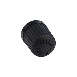 Set 50 de capace pentru valvă de tip auto, Alligator, Negru - Img 3