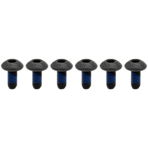 Set 6 șuruburi 5x8.5 mm pentru disc de frână pentru trotinete electrice, eWheel, Negru