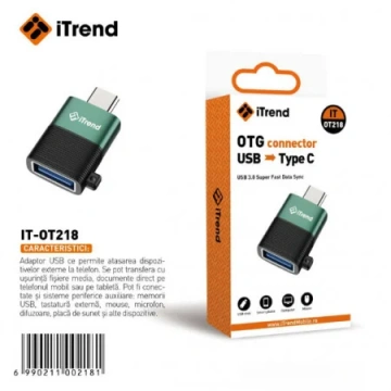 ITrend Adaptor USB la Type C
