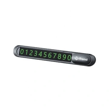 Suport număr telefon iTrend, premium aluminiu