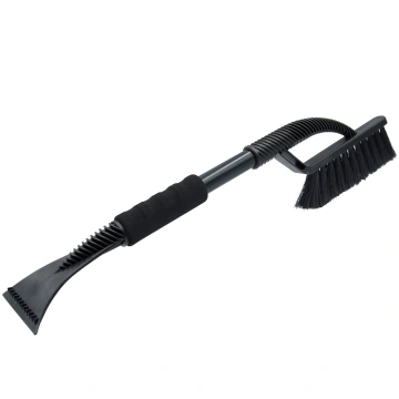 Racleta Profi din plastic cu perie - 58 cm