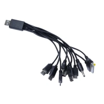 Cablu încărcare universal USB cu 10 mufe
