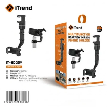 ITrend Suport telefon pentru oglinda retrovizoare