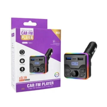Modulator FM M51 Bluethoot cu led