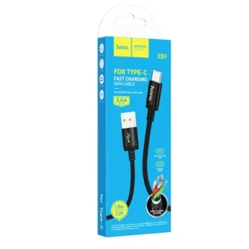 Hoco Cablu de date X89 3A USB - Type C