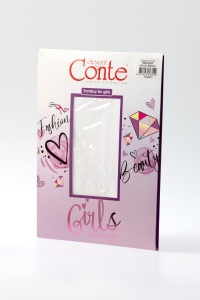 Ciorapi copii, din microfibră cu lurex, Conte Kids Holiday 50 Den - Img 11