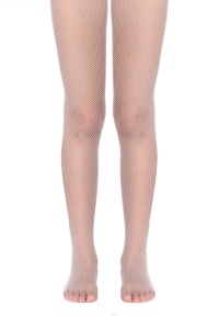 Ciorapi poliamidă pentru copii, cu model fishnet, Reti Fantasy