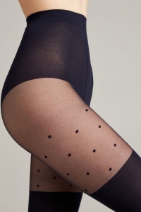 Dres elastic cu model, picățele și imitație de golf, Fantasy Sensation - Img 5