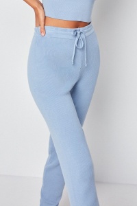 Pantaloni lungi tip pijama, din tricotaj, Gisela 3/1956 - Img 2