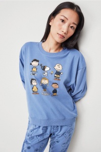 Set pijama damă, 2 piese, cu print Snoopy, Gisela 2/20105 - Img 3
