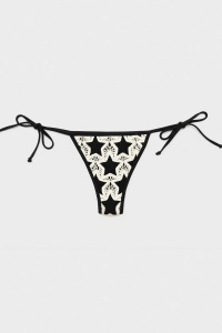 Slip de baie, cu steluțe croșetate și bretele reglabile, Gisela 2-30289 print produs