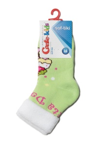 Șosete copii flaușate cu model Dolce, Conte Kids Sof-Tiki 245 - Img 4
