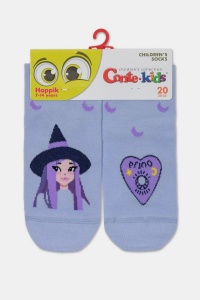 Șosete din bumbac cu model „Vrăjitoare”, Conte Kids Happik 943 - Img 4