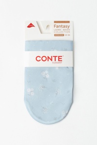 Șosete haioase cu model floral, Conte Fantasy 774 - Img 4