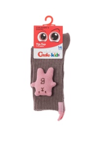 Șosete haioase pentru copii cu Urs decorativ, Conte kids Tip-Top 574 - Img 5