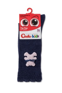 Șosete haioase pentru copii cu Ursuleț decorativ, Conte kids Tip-Top 576 - Img 3