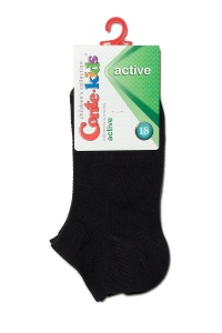 Șosete sport scurte (anclets) pentru copii, din bumbac, Conte Kids Active 484 - Img 24