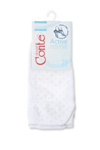 Șosete sport ultrascurte pentru damă, antiderapante, Conte Active 256