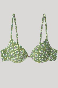 Sutien baie push-up cu imprimeu Paisley, Gisela 2/30203 - Img 5