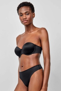 Sutien cu bretele detașabile din microfibră satinată, Gisela 1/10055 - Img 10
