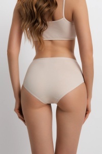 Chiloți bikini, din bumbac premium, Conte Comfort LB 5573 Natural spate