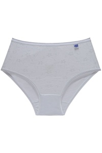Chiloți cu țesătură jacquard și bumbac elastic, Snelly E563